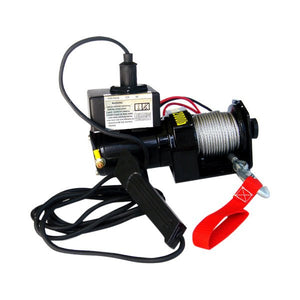 12 V Electric Cable Winch 2,000 lb Capacity ATV - ToolPlanet