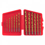 13 pc. Titanium Coated SAE Drill Bit Set - ToolPlanet