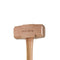 14 lb. Brass Hammer 32" Wood Handle Non Slip Grip ABC Hammers ABC14BW - ToolPlanet