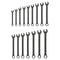 16 piece Raised Panel Combination Wrench Metric - ToolPlanet