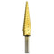 1/8" - 1/2" Titanium M2 Steel HSS Step Drill Bit - ToolPlanet