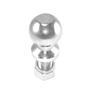 2-5/16" Chrome Trailer Towing Hitch Ball x 1" x 2 1/8" Shank - ToolPlanet