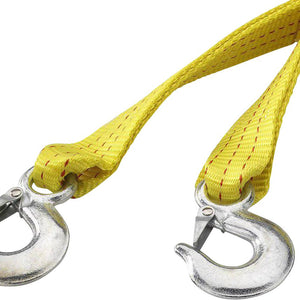 2 Inch x 20 ft. Tow Towing Strap with Hooks - ToolPlanet