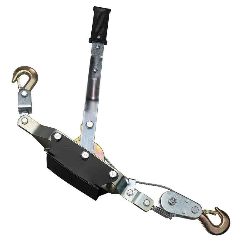 2 Ton 2 Hook Come-A-Long Cable Power Puller Winch - ToolPlanet