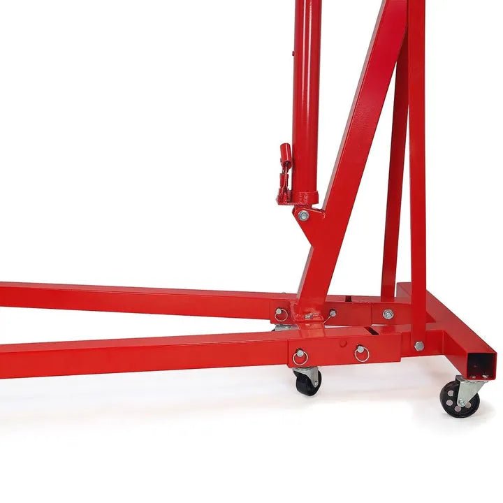 Hydraulic Engine Hoist with Adjustable Boom and Crane Height