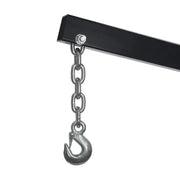 Versatile Hydraulic Engine Hoist with Six Wheels