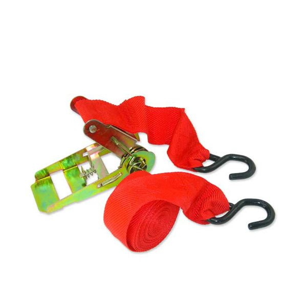 2" X 20 foot "J" Hook Ratchet Tie Down, 2500lbs - ToolPlanet