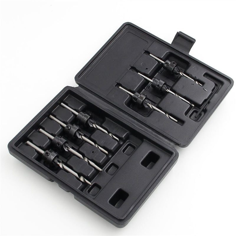 22 pc Tapered Countersink Drill Bit Set - ToolPlanet