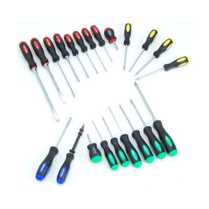 22 piece Soft Grip Handle Screwdriver Set - ToolPlanet