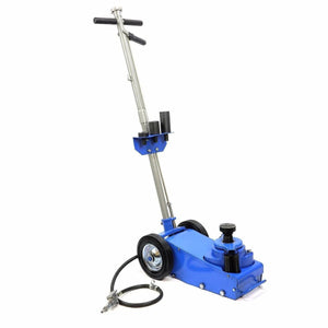 Heavy-Duty Hydraulic Floor Jack with 22-Ton Capacity