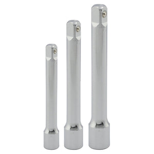 3 piece 1/2 Drive Ratchet Extension Bar Set 18, 24, 30 Inch - ToolPlanet