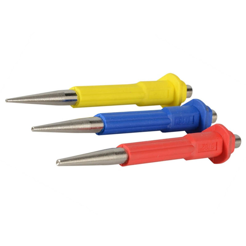 3 piece Steel Nail Punch Finish Setter Set - ToolPlanet