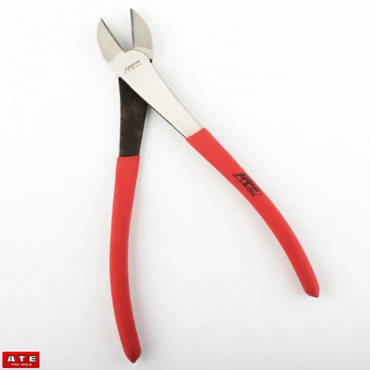 10 Inch Diagonal Nickel Finish Pliers with Soft Handle