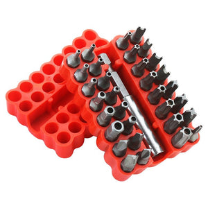 33 Pc Security Drill Bit Set SAE Metric - ToolPlanet