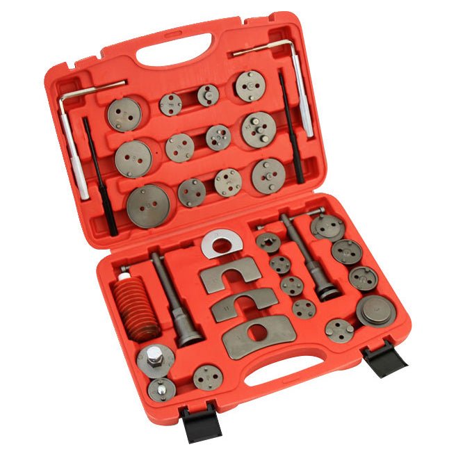 35 Pc. Auto Brake Wind Back Tool Kit Car Truck Automotive - ToolPlanet