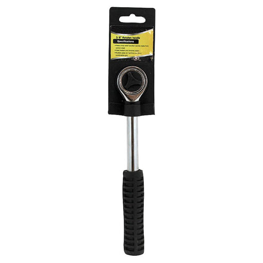 3/8 Inch Drive Ratchet Handle Socket Wrench Contour Grip - ToolPlanet