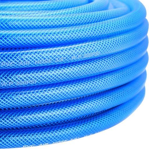 3/8 Inch x 100 Ft Braided PVC Air Hose - ToolPlanet