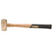 4 lb. Brass Hammer Non Slip 15" Wood Handle ABC Hammers ABC4BW - ToolPlanet