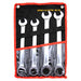 4 Pc. Combination Ratcheting Wrench Set Jumbo Metric Lifetime Warranty - ToolPlanet
