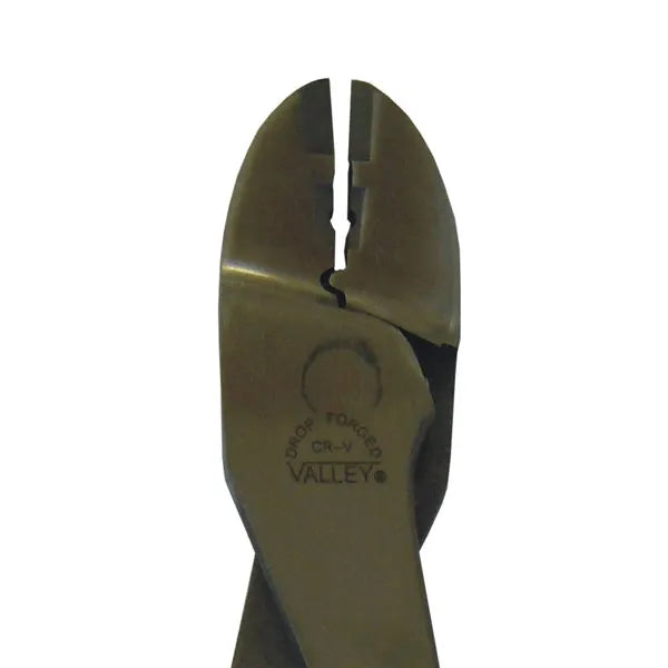 10 Inch Diagonal Nickel Finish Pliers with Soft Handle