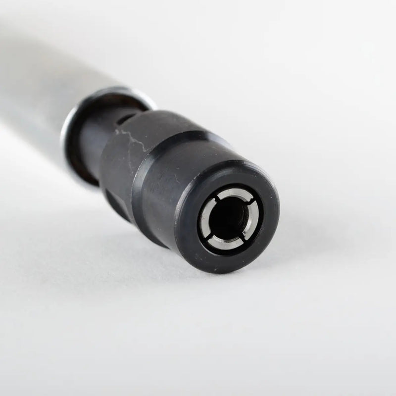 Close-up of air die grinder end