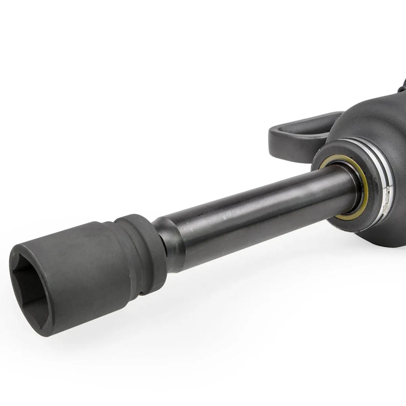 Heavy Duty Air Impact Wrench - 1" Drive Long Shank - 4000 ft/lbs - Includes 38mm & 41mm Sockets