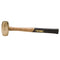 5 lb. Brass Hammer 15" Non Slip Wood Handle ABC Hammers ABC5BW - ToolPlanet