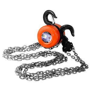 5 Ton 75 Inch Chain Hoist Lift Winch Heavy Duty Manual Load - ToolPlanet