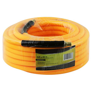 50 Ft. 3/8 Air Hose Hybrid Orange 300 psi Working Pressure 800 Burst - ToolPlanet