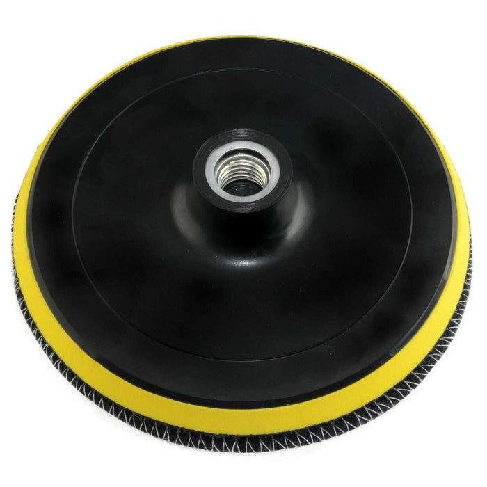 6" Polishing Backing Pad with Soft Bonnet 5/8"-11 Hook and Loop - ToolPlanet
