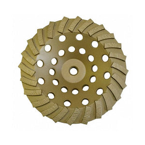 7 Diamond Cup Wheel 24 Turbo Segment 5/8-11 Nut - ToolPlanet