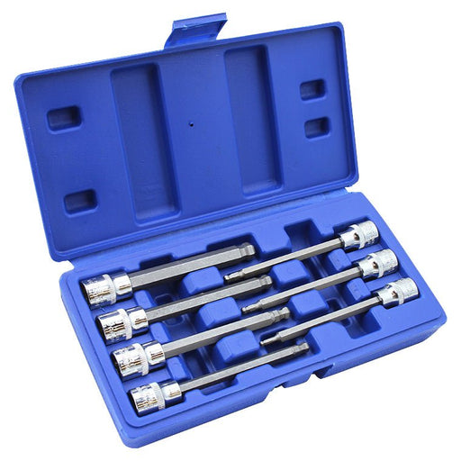 7 pc Long Ball Pein Socket Bit Set Metric 3 to 10 mm - ToolPlanet