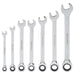 7 pc Ratcheting Wrench Set SAE 5/16 to 3/4 - ToolPlanet