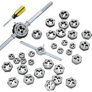 76 piece Steel Alloy Tap and Die Set Hexagon - ToolPlanet