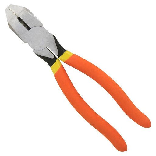 8 Inch Linesman Pliers High Carbon Steel Soft Grip Nickel - ToolPlanet