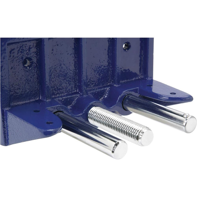 Shop Fox 8 Inch Wood Vise Cast Iron with Steel Screw D2255