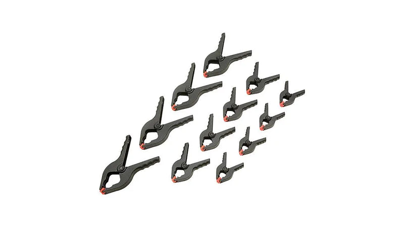 ShopFox Mini Small Bar Quick Clamp Set 16 Pc. D3628