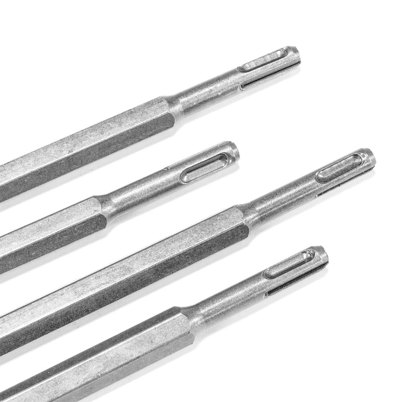 SDS Plus Drill Bits - 17 Pc SDS Plus Hammer Drill Bit Chisel Point Set