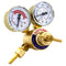 Acetylene Welding Regulator Brass Dual Pressure Gauge - ToolPlanet