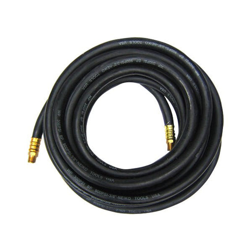 Air Hose Black Rubber 3/8 Inch x 25 Ft All Weather - ToolPlanet