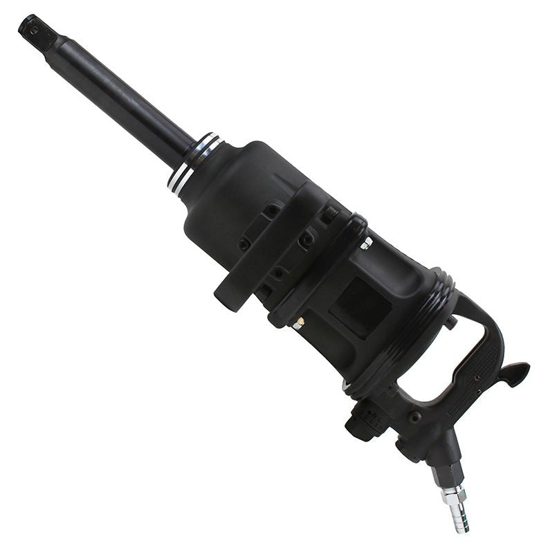 Air Impact Wrench 1 inch Drive Long Shank 4000 ft/lb with 2 Sockets - ToolPlanet