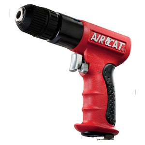 Aircat 4338 3/8 In. Reversible Composite Pistol Air Drill 1,800 RPM - ToolPlanet