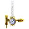 Argon Welding Regulator Gas Flow Meter with Dial Gauge - ToolPlanet