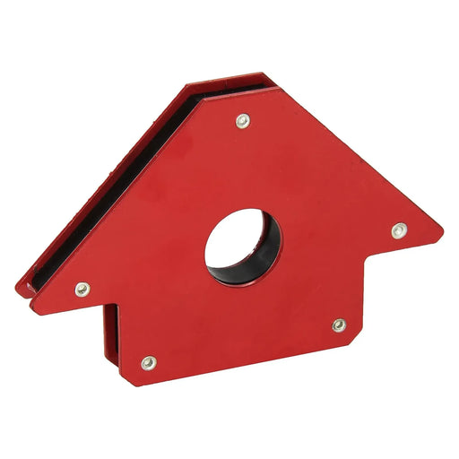 Triple-angle 4" welding magnet for 45°, 90°, and 135° positioning