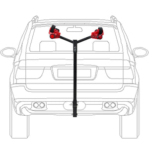 Bike Rack With Trailer Hitch Mount for Four Bicycles on Car Truck SUV - ToolPlanet