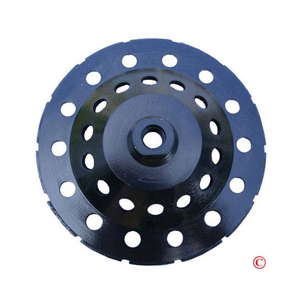 Concrete Grinding Wheel Diamond Cup Grinder 7" T Segment 5/8 Nut - ToolPlanet