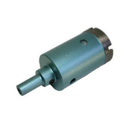 side angle view of diamond core drill bit body