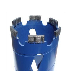 Core Drill Bit 2-1/2" Dry Concrete Block Diamond Turbo Segment 5/8 - ToolPlanet