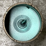 interior view of diamond core drill bit with pilot bit installed