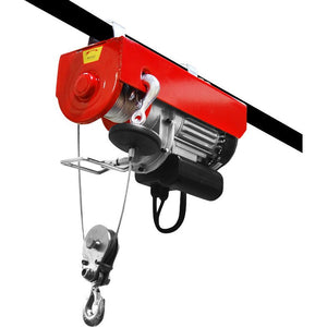 Electric Hoist Winch Steel Cable 440 / 880 lb. Single or Double Line - ToolPlanet